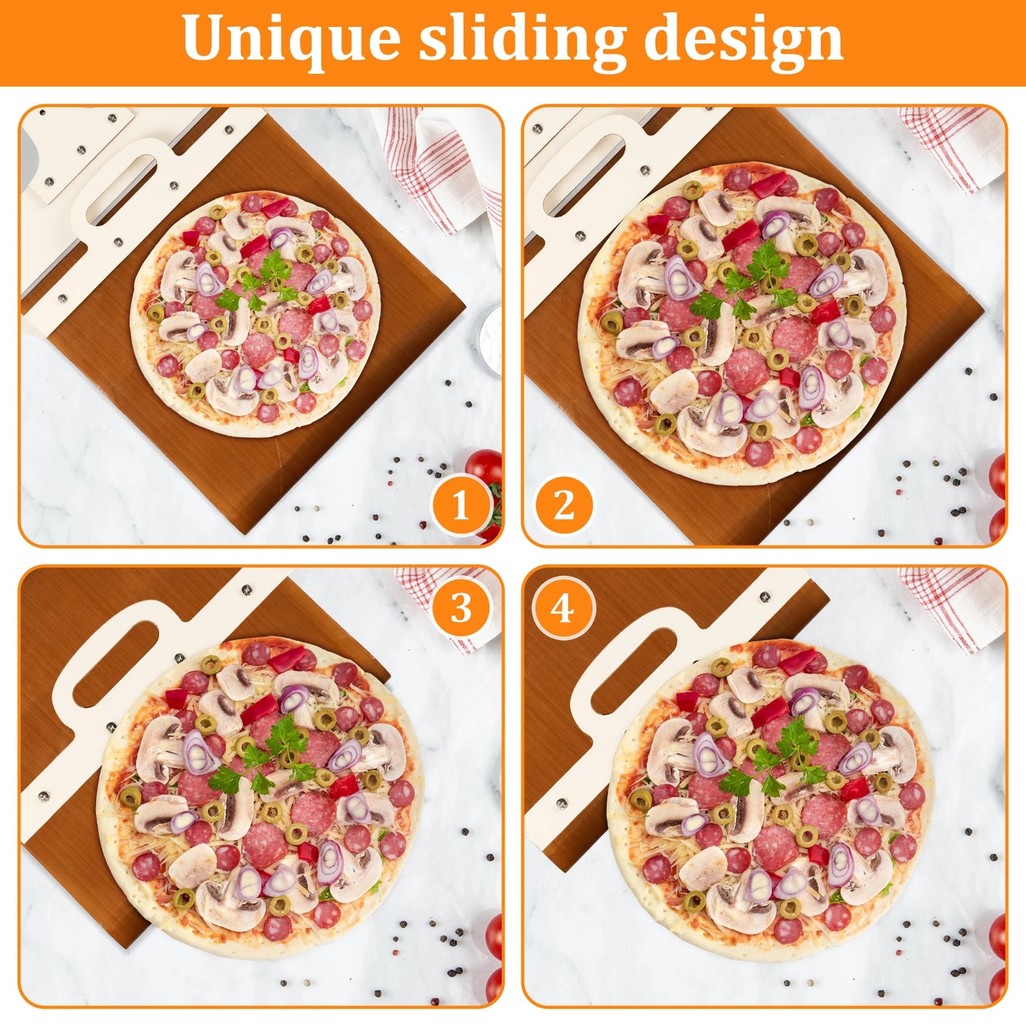 EasySlide Pizza Peel Pro